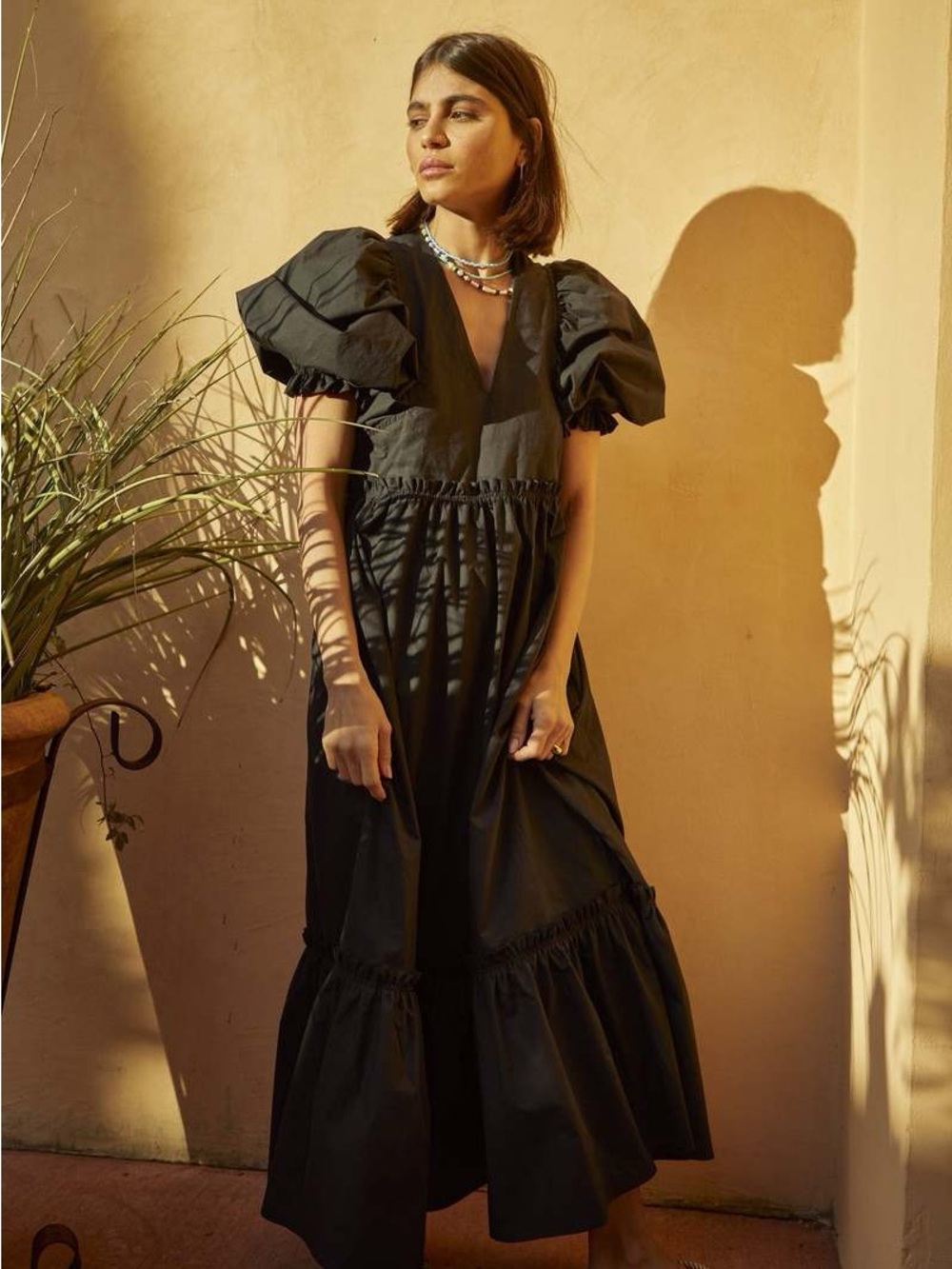 Hunter Bell Palmer Dress Black